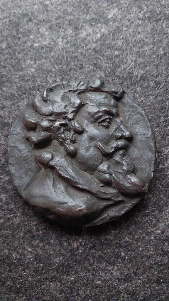 Penning Frank Letterie 1965, Hendrick de Keyzer, Postzegels en Munten, Penningen en Medailles, Brons, Nederland, Ophalen of Verzenden