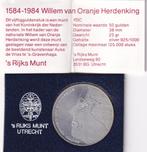 50 Gulden 1984 FDC met Boekje, Postzegels en Munten, Munten | Nederland, Verzenden, Koningin Beatrix, Zilver, Losse munt