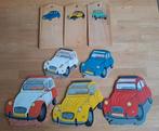 Leuke Hout figuren Dalmatiars en Citroën 2cv (eend), Ophalen, Nieuw, Wanddecoratie
