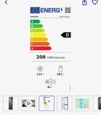 Samsung fridge, Witgoed en Apparatuur, Koelkasten en IJskasten, Ophalen, 200 liter of meer, 160 cm of meer, Zo goed als nieuw