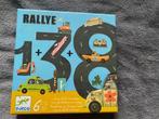 Djeco spel Rallye, zo goed als nieuw!!!, Ophalen of Verzenden, Zo goed als nieuw, Rekenen