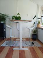 Barkrukken Ikea JANINGE €60/st (€110/2 st), Ophalen, Zo goed als nieuw, In hoogte verstelbaar, Metaal
