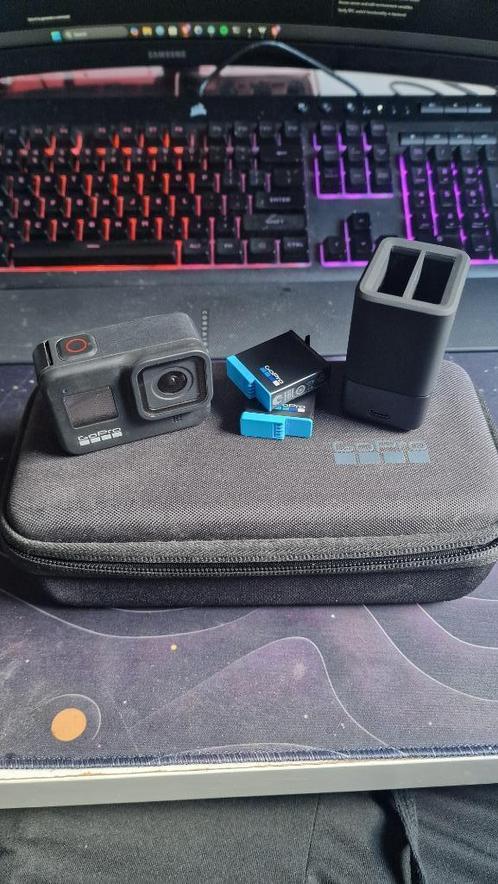 GoPro Hero 8 Black Bundle – 128GB – 2 Batteries – Dual Charg, Audio, Tv en Foto, Actiecamera's, Zo goed als nieuw, GoPro, Ophalen of Verzenden