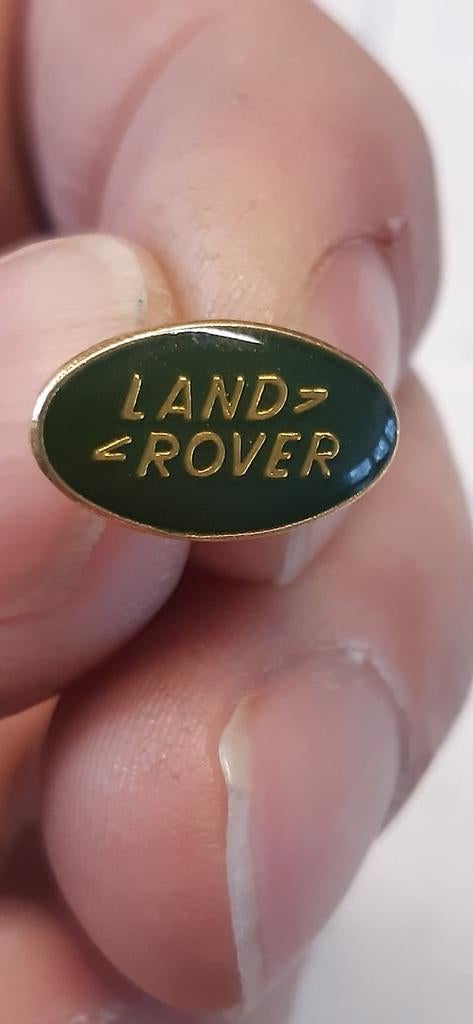 Land Rover pin, Ophalen of Verzenden, Gebruikt, Overige onderwerpen, Speldje of Pin