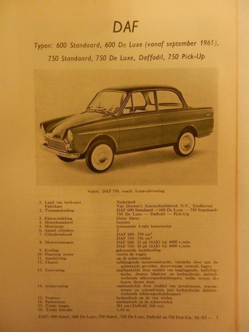 10 x DAF Olyslager Autotechnische Handboeken 1961-1975, Auto diversen, Handleidingen en Instructieboekjes, Ophalen of Verzenden