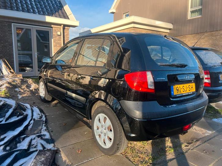 Hyundai Getz 1.4 5DRS 2006 Zwart, Auto's, Hyundai, Particulier, Getz, Benzine, C, Hatchback, Handgeschakeld, Origineel Nederlands
