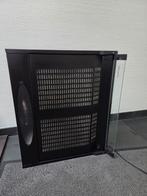 Electrum UH611LB Afzuigkap - Zwart, Huis en Inrichting, Gebruikt, Glas, Minder dan 100 cm, Modern