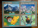 4 in 1 puzzel 1000 stukjes, Hobby en Vrije tijd, Ophalen of Verzenden, Zo goed als nieuw