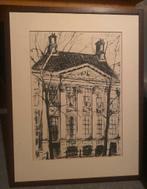 Pentekening, Antiek en Kunst, Kunst | Etsen en Gravures, Ophalen of Verzenden