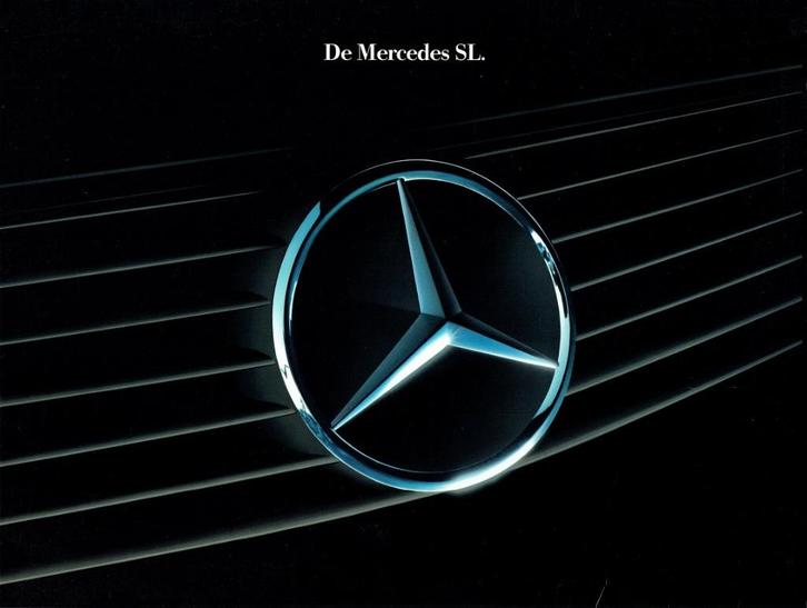 Folder-set Mercedes-Benz SL (R129 - 1991), Boeken, Auto's | Folders en Tijdschriften, Zo goed als nieuw, Mercedes, Verzenden