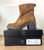 Zuss Bomont Bruine Suède Laarsjes Maat 38, Ophalen of Verzenden, Zo goed als nieuw, Bruin, Lage of Enkellaarzen