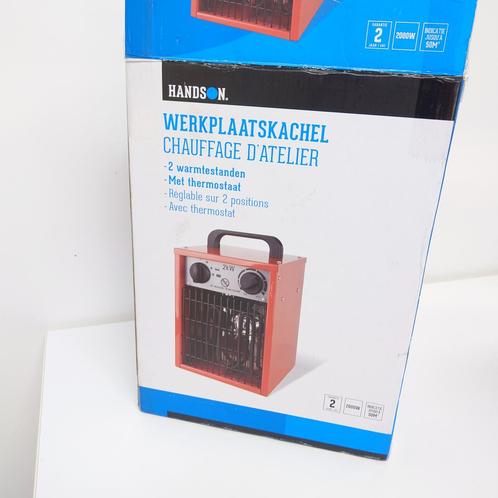 Handson 2000 watt werkplaatskachel, Doe-het-zelf en Verbouw, Verwarming en Radiatoren, Zo goed als nieuw, Overige typen, 800 watt of meer
