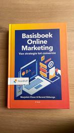 Basisboek Online Marketing - 4e druk, Marjolein Visser; Berend Sikkenga, Ophalen of Verzenden, Zo goed als nieuw, HBO