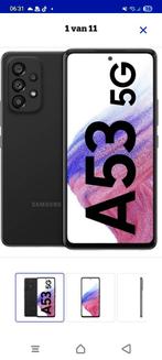 Samsung Galaxy A53 5G Dual Sim A536B-128GB Black Enterprise, Telecommunicatie, Mobiele telefoons | Samsung, Ophalen, Zwart, Touchscreen