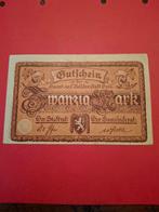 20 Mark biljet Gera 1919, Ophalen of Verzenden
