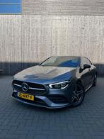 Mercedes-Benz CLA 200 163pk 7G-DCT 2019 Grijs, Auto's, Zwart, 4 cilinders, Leder en Stof, 163 pk