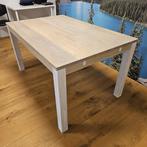 Mooie Houten tafel 140 x 90 x 77, Huis en Inrichting, Tafels | Eettafels, Ophalen, Gebruikt, 100 tot 150 cm, Eikenhout