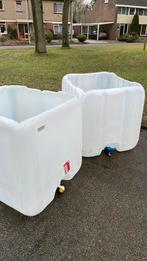 Twee ibc bakken ijsbad regenton, Ophalen, 100 cm of meer, 60 cm of meer, Zo goed als nieuw