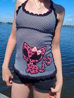Starfish kitty kawaii gothic lolita emo rockabilly, Zwart, Ophalen of Verzenden, Zo goed als nieuw, Zonder mouw