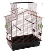 Zgan vogelkooi brons, Dieren en Toebehoren, Ophalen, Zo goed als nieuw, Metaal, Vogelkooi