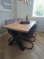 Eettafel 190cm, Huis en Inrichting, Ophalen, Kunststof, Gebruikt, 50 tot 100 cm
