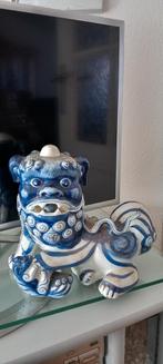 Chinees porseleinen ? beeld foo dog met jong chinese leeuw, Antiek en Kunst, Kunst | Niet-Westerse kunst, Ophalen of Verzenden