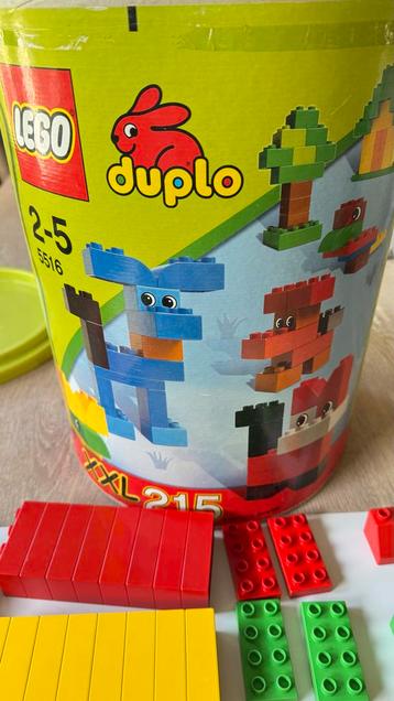 Duplo 5516 - 215 stuks (3 missend, 1 stukje af) beschikbaar voor biedingen