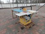 scheppach tafelformaatzaag met rollerbank, zaagtafelmachine, Doe-het-zelf en Verbouw, Gebruikt, Ophalen