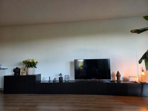 Besta kast zwart/bruin 3 kasten van 120 cm breed x 40 cm die, Huis en Inrichting, Kasten | Televisiemeubels, Minder dan 100 cm