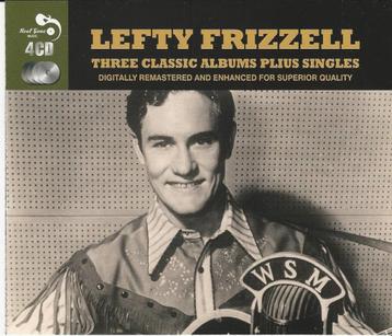 Lefty Frizzell-Three classic albums+singles=remast=4cd=17,99 beschikbaar voor biedingen