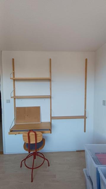 Ikea Svalnäs Wandmeubel Bureau - Retro Bamboe beschikbaar voor biedingen