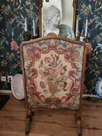 Prachtig geborduurd antiek haardscherm, Antiek en Kunst, Ophalen