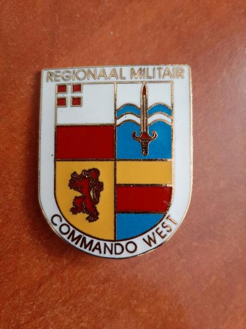 Borstzakhanger BZH Vroegmodel met draagspeld, Verzamelen, Militaria | Algemeen, Landmacht, Embleem of Badge, Nederland, Ophalen of Verzenden