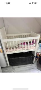 Witte Halfhoogslaper - Ideaal voor kleine ruimtes!, Ophalen of Verzenden, Gebruikt, Halfhoogslaper