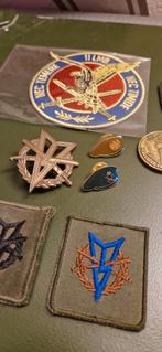 Lot militaire emblemen, Ophalen of Verzenden, Landmacht, Nederland, Embleem of Badge