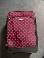 Koffer met wieltjes en uitschuifbare handgreep, Sieraden, Tassen en Uiterlijk, Koffers, Overige materialen, Gebruikt, 50 tot 60 cm