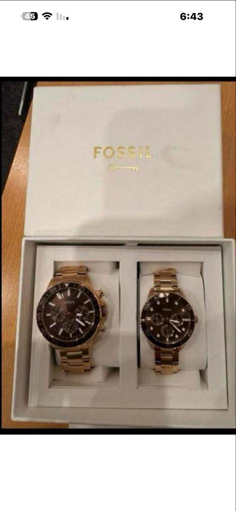 Fossil Horloge - Stijlvol en Tijdloos!, Sieraden, Tassen en Uiterlijk, Horloges | Dames, Zo goed als nieuw, Polshorloge, Fossil