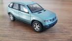 BMW X5 Modelauto Lichtblauw Metaal, Ophalen of Verzenden, Gebruikt, Auto