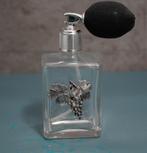 Vintage parfum flesje met verstuiver, Ophalen of Verzenden, Gebruikt, Parfumfles