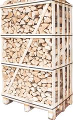 Ovengedroogd haardhout Eik 1.8m3 gestapeld, Tuin en Terras, Haardhout, Minder dan 3 m³, Ophalen of Verzenden, Eikenhout, Blokken