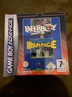 Game Boy Advance Paperboy & Rampage Boxed, 1 speler, Ophalen of Verzenden, Zo goed als nieuw, Vanaf 3 jaar