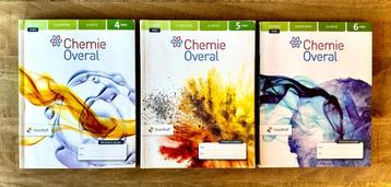 Chemie Overal VWO 4, 5, 6. Leerboeken + Uitwerking 5e editie beschikbaar voor biedingen