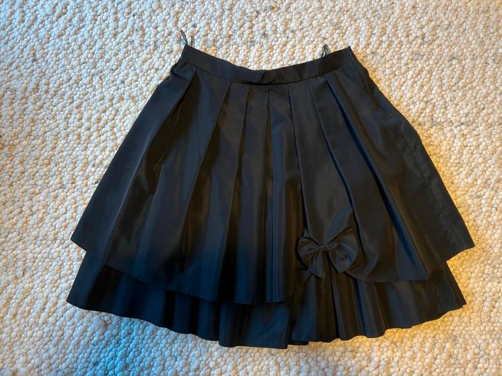 Zwarte Brigitte Botz Rok - Maat 42/44 (L), Kleding | Dames, Rokken, Zo goed als nieuw, Maat 42/44 (L), Zwart, Knielengte, Ophalen of Verzenden