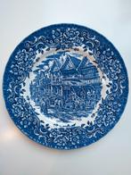 Set van 4 Engelse ironstone borden – Royal Tudor Ware, Ophalen of Verzenden
