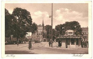 959951 Den Haag Buitenhof 1930 Perfin Gelopen met postzegel  beschikbaar voor biedingen
