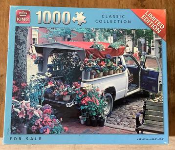 Deze 3 puzzels voor € 4 totaal, 1000 stukjes, compleet beschikbaar voor biedingen