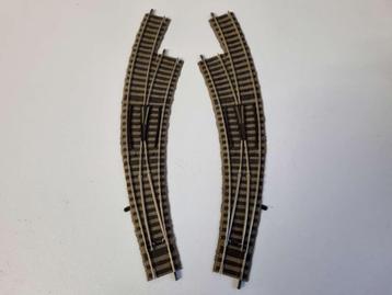 Fleischmann 6142 - Bochtwissel links + rechts beschikbaar voor biedingen