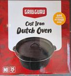 Ongebruikte dutch oven grirll guru (medium), Ophalen of Verzenden, Nieuw, Grill guru