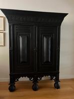 Gelderde Dekenkast - Antieke kast - Zwart, Antiek en Kunst, Ophalen