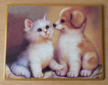 Wandtegel Sind Wir Freunde? - J. Scholz - 2004 beschikbaar voor biedingen